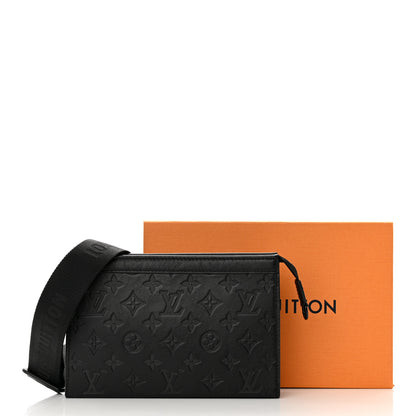 Louis Vuitton Calfskin Monogram Shadow Gaston Wearable Wallet 12 of 12