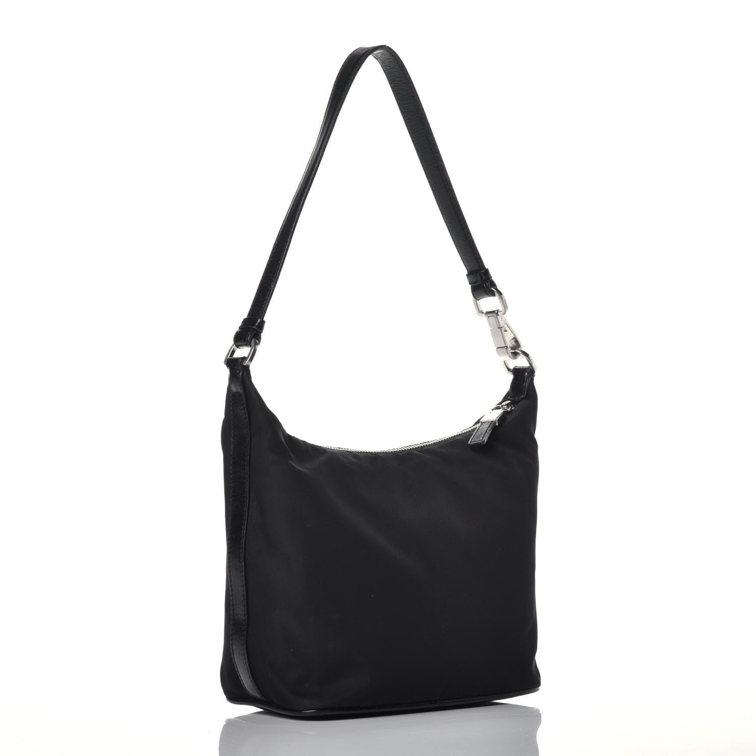 Prada Tessuto Nylon Sport Shoulder Bag Black 3 of 10