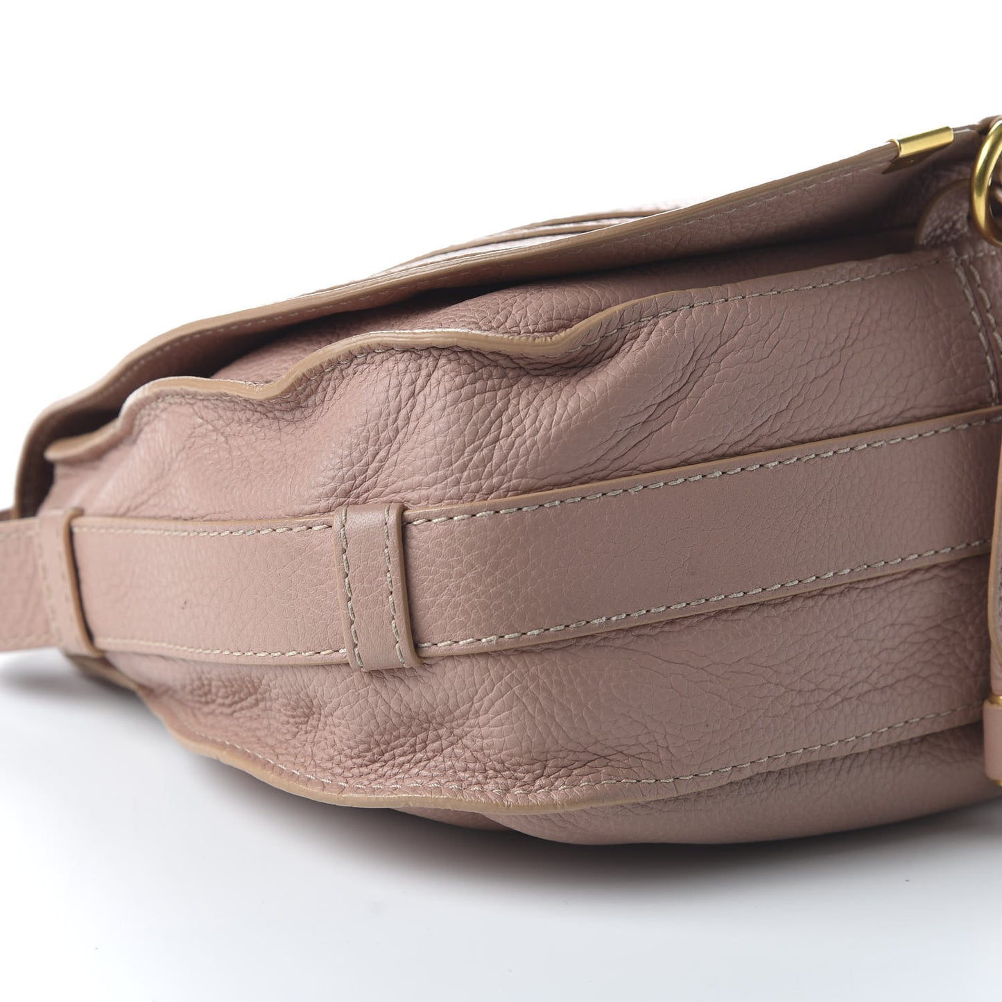 Calfskin Medium Marcie Shoulder Bag Anemone Pink