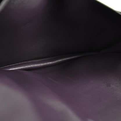Hermes Togo Dogon Wallet Waist Pouch Raisin Purple 4 of 8
