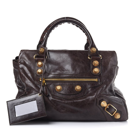 Balenciaga Agneau Giant 21 Gold Hardware Mid Day Charbon 2 of 23