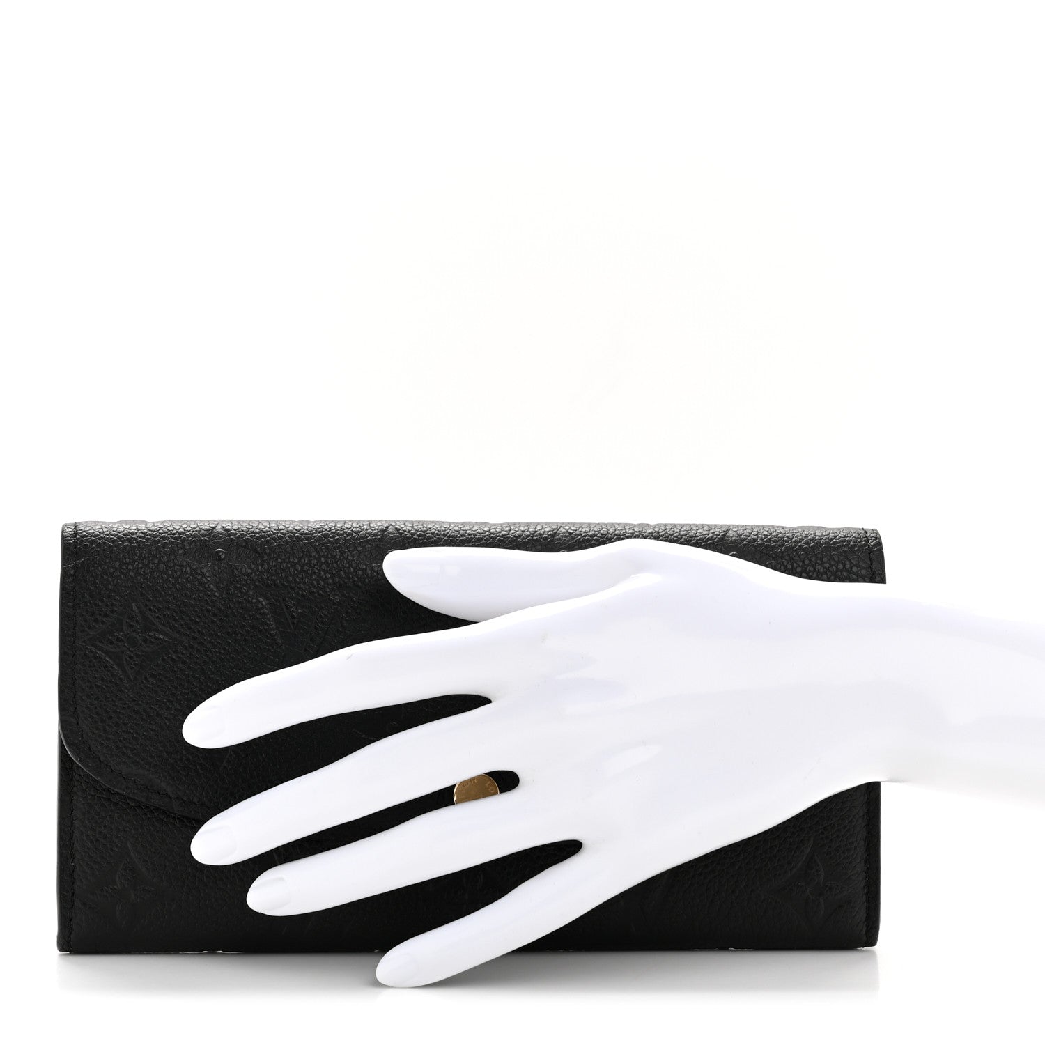 Louis Vuitton Empreinte Emilie Wallet Black Dune 3 of 18