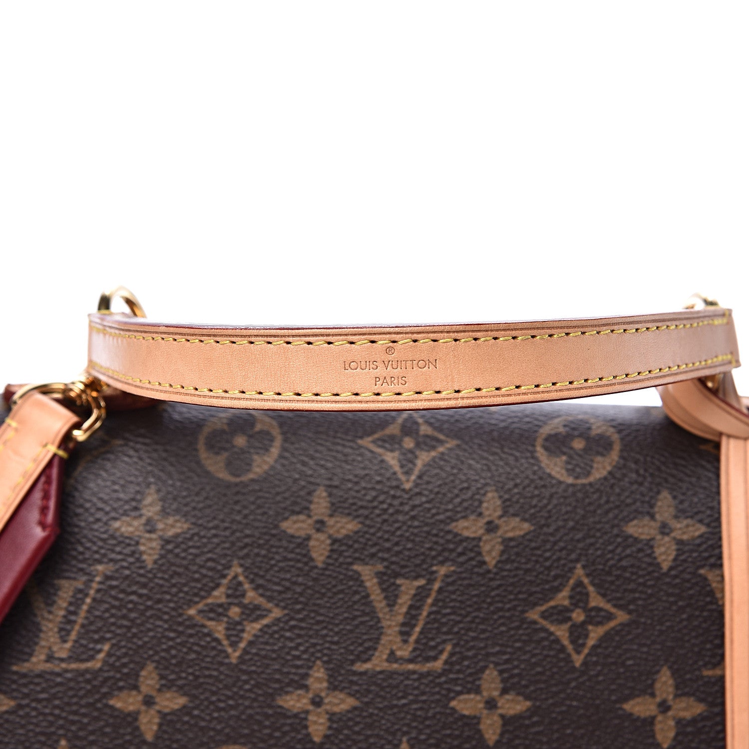 Louis Vuitton Monogram Cluny BB Bordeaux Fuchsia 6 of 13