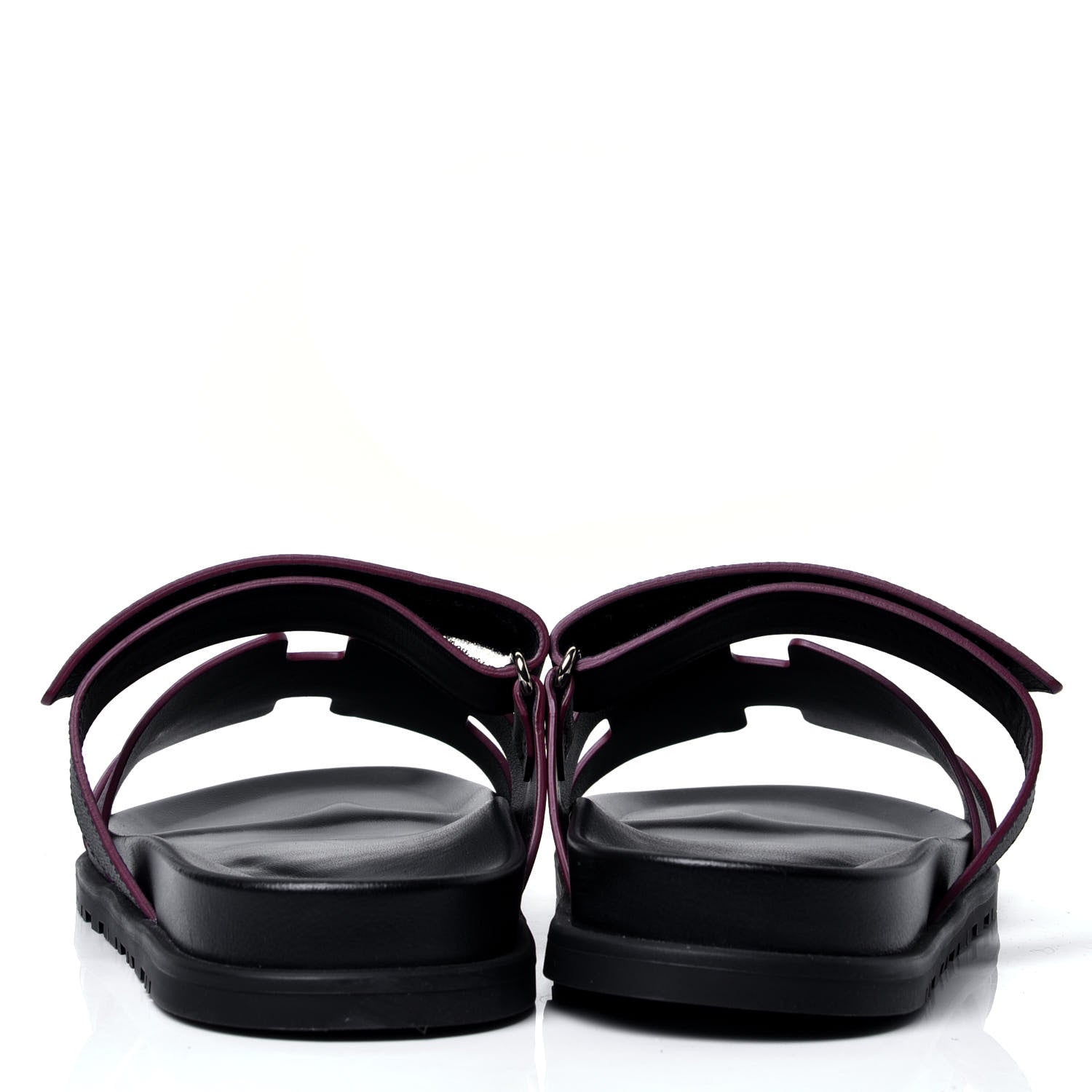 Hermes Epsom Mens Chypre Sandals 44 Black 5 of 5