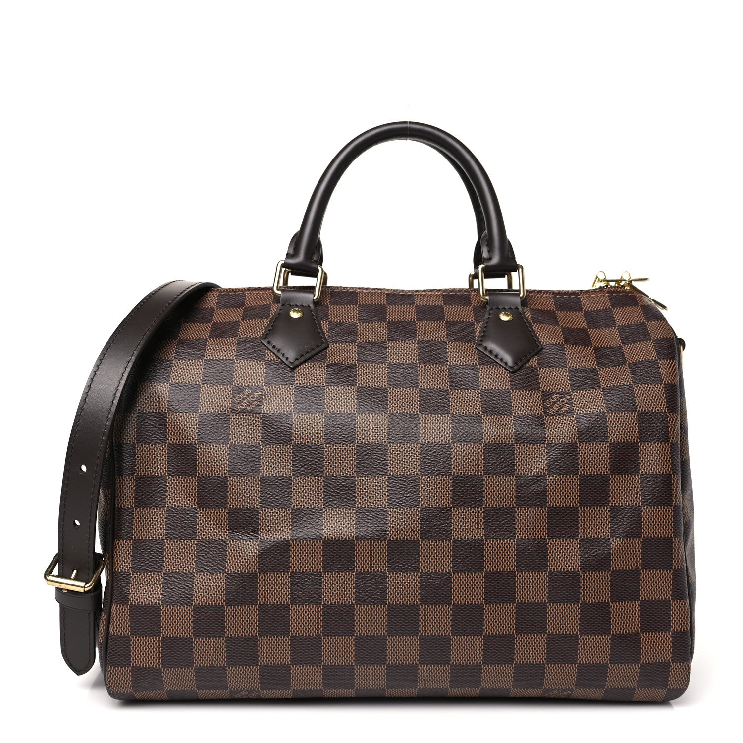 Louis Vuitton Damier Ebene Speedy Bandouliere 30 1 of 10