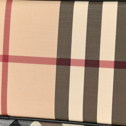 Burberry Nova Check Patent Trim Shopper Tote Black 12 of 17