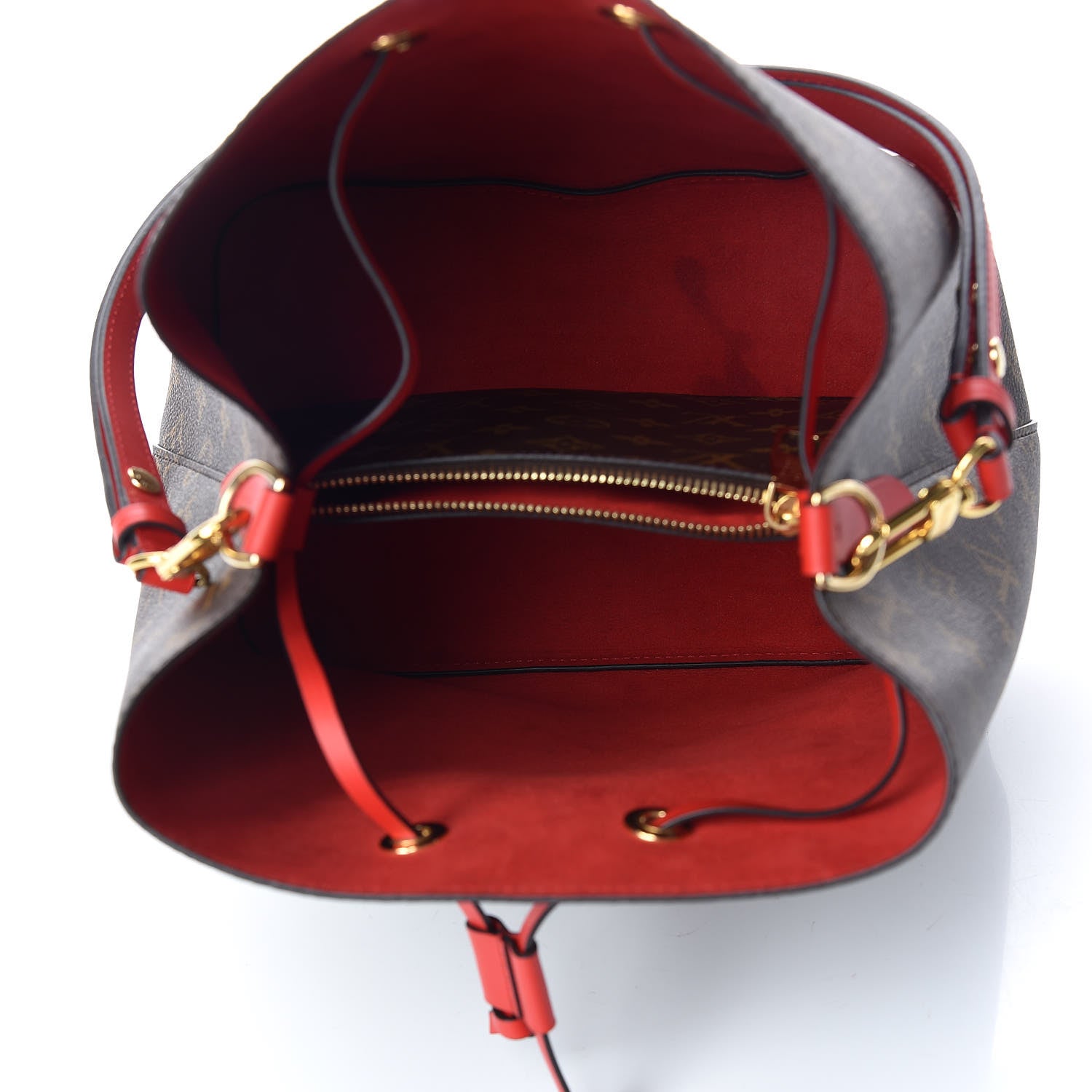Louis Vuitton Monogram Neonoe MM Coquelicot 7 of 13