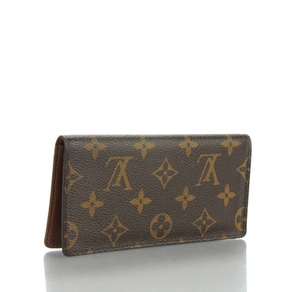 Louis Vuitton Monogram Simple Checkbook Holder Wallet Cover 3 of 7
