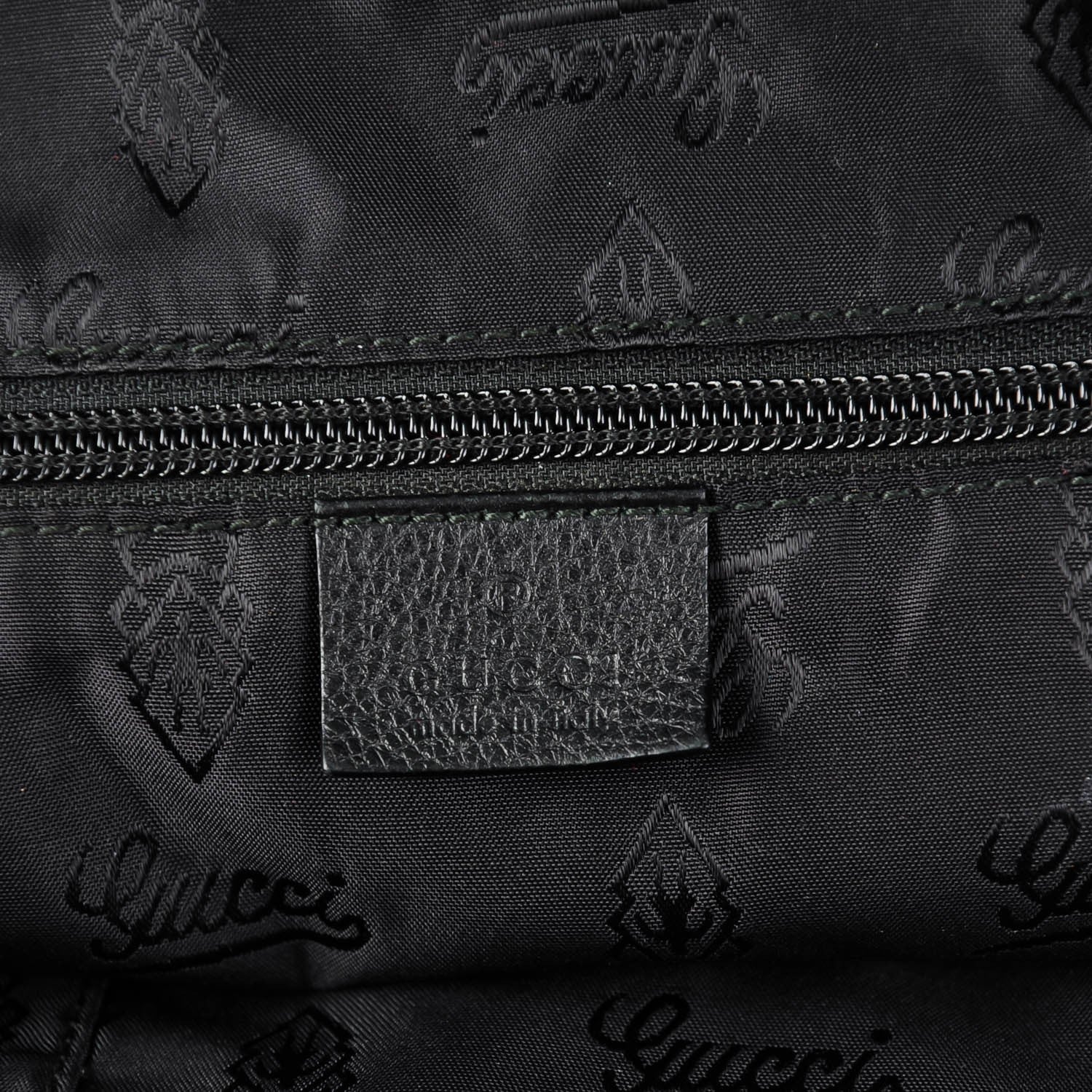 Gucci Guccissima Medium Joy Tote Bag Black 6 of 9