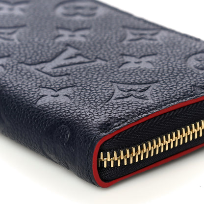 Louis Vuitton Empreinte Clemence Wallet Marine Rouge 9 of 12