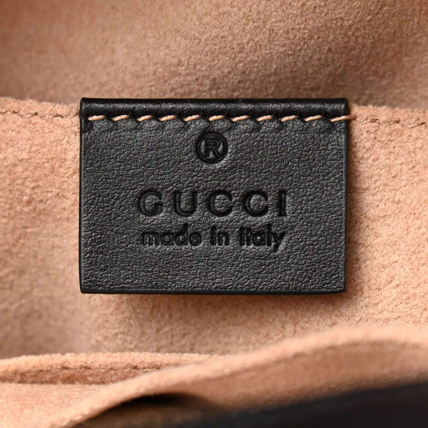 Gucci Calfskin Matelasse GG Marmont Backpack Black 7 of 12