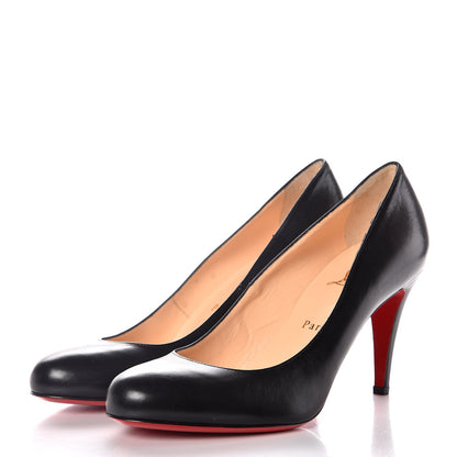 Christian Louboutin Calfskin Ron Ron 85 Pumps 39.5 Black 3 of 11