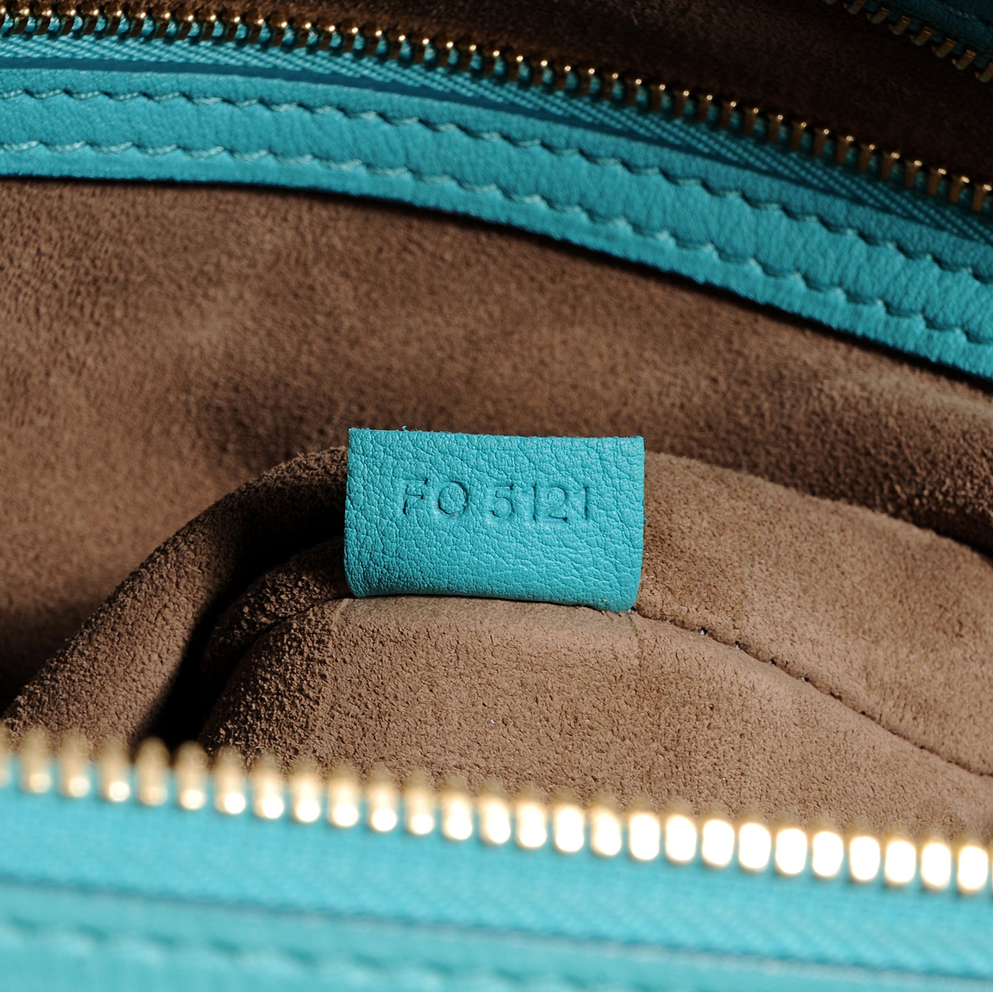 Louis Vuitton Calfskin SC Bag PM Turquoise 6 of 8