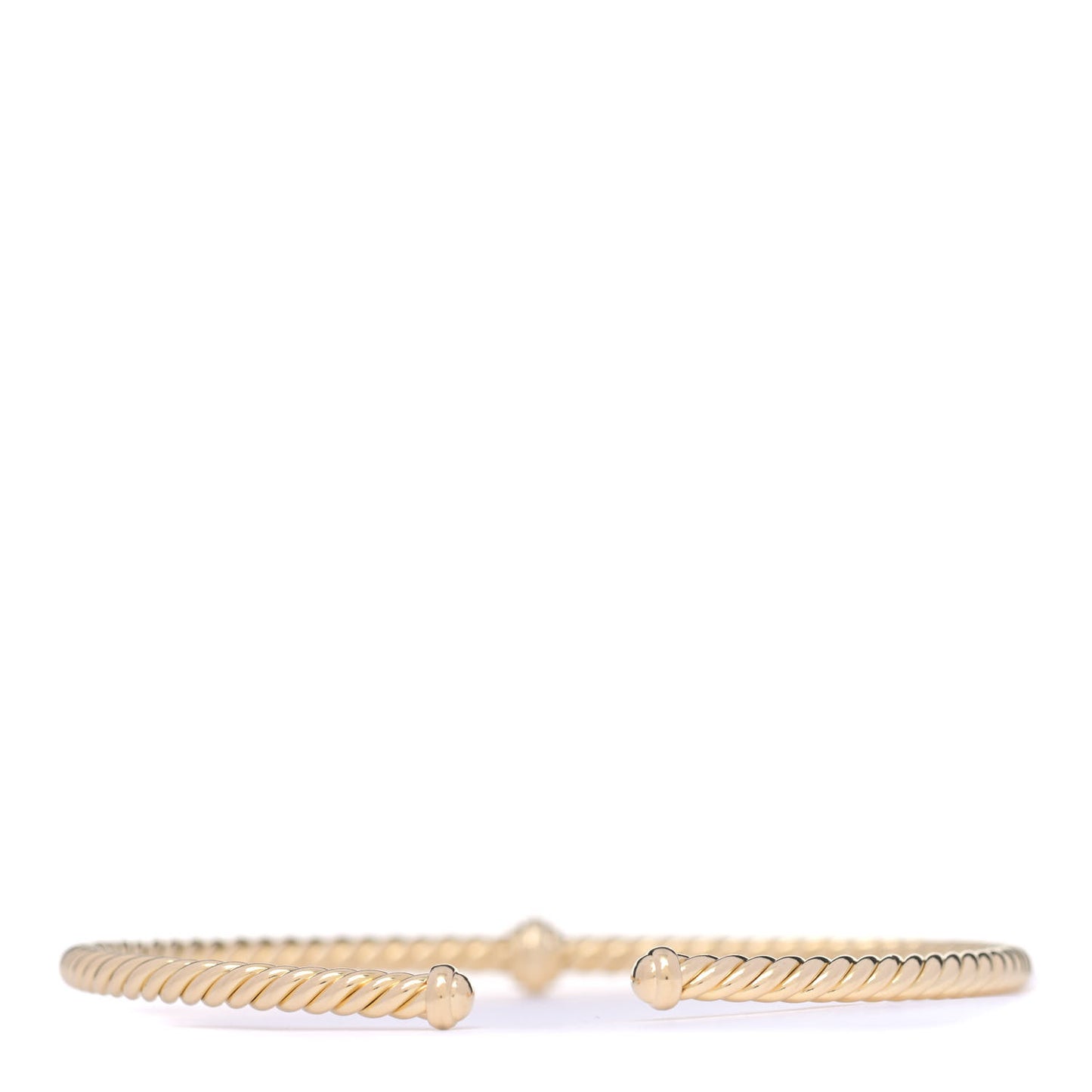 18K Yellow Gold Diamond 3mm Renaissance Center Station Bracelet