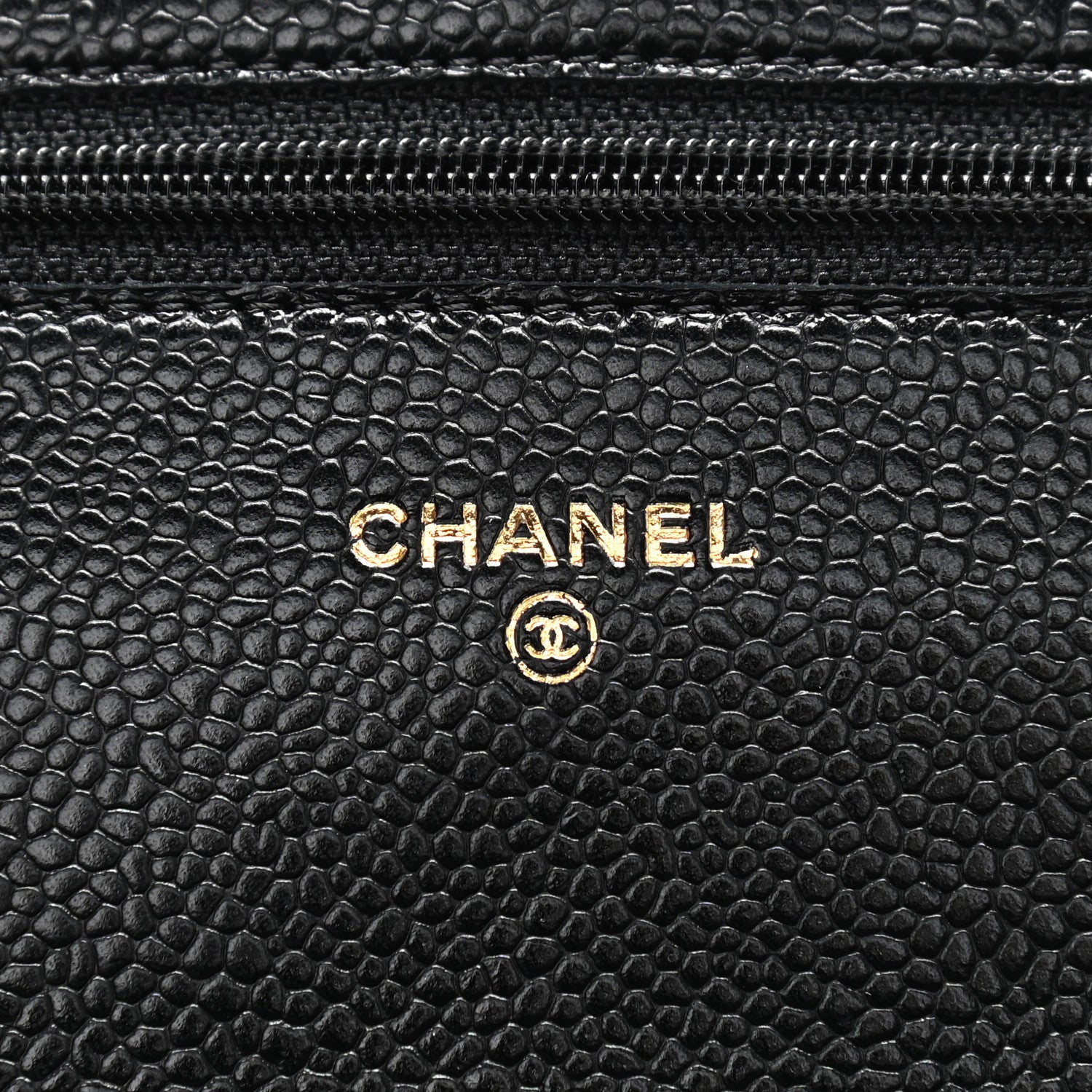 Chanel Caviar Quilted Wallet On Chain WOC Black 6 of 9