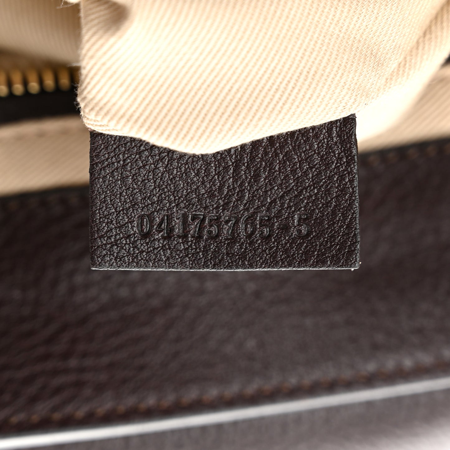 Suede Calfskin Medium Faye Backpack Dark Brown