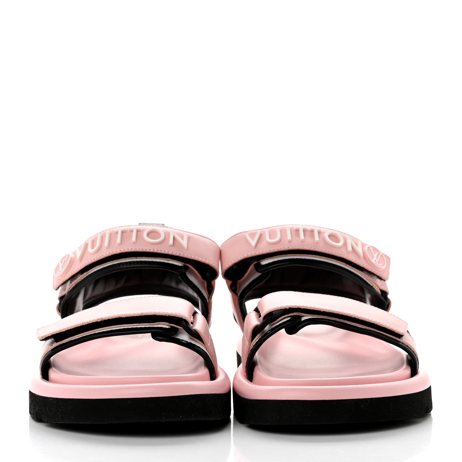 Louis Vuitton Calfskin Pool Pillow Flat Comfort Sandals 40 Rose Clair Pink 2 of 8