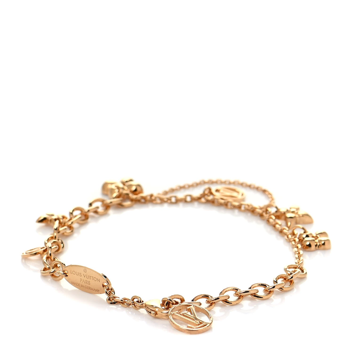 Louis Vuitton Metal Monogram Blooming Supple Bracelet 3 of 5