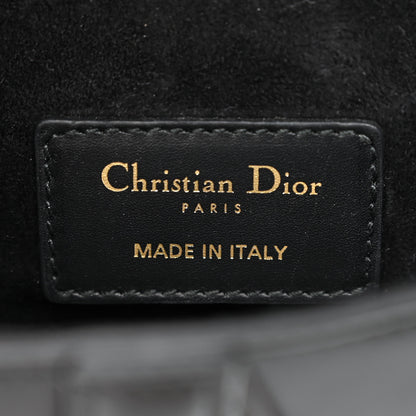 Christian Dior Calfskin Mini Saddle Bag Black 6 of 10