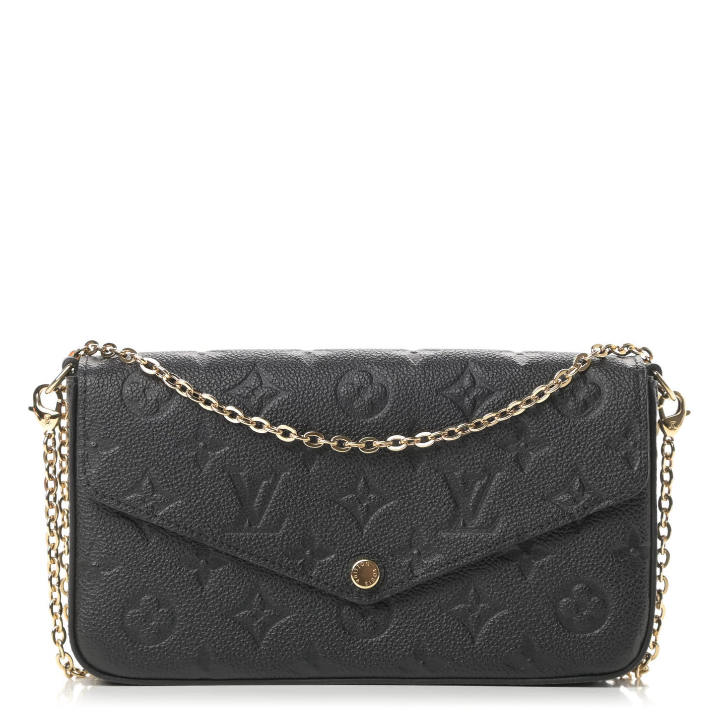 Empreinte Pochette Felicie Chain Wallet Black