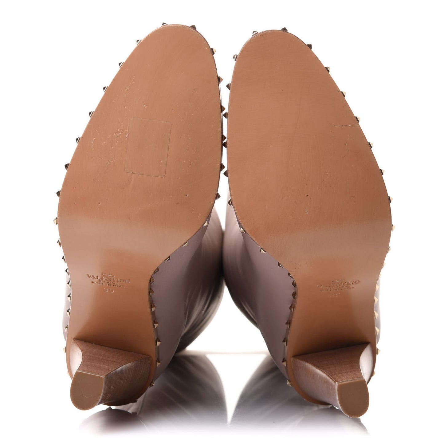Nappa Soul Rockstud Boots 39 Poudre