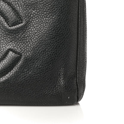 Chanel Caviar Timeless CC Cosmetic Pouch Black 17 of 20