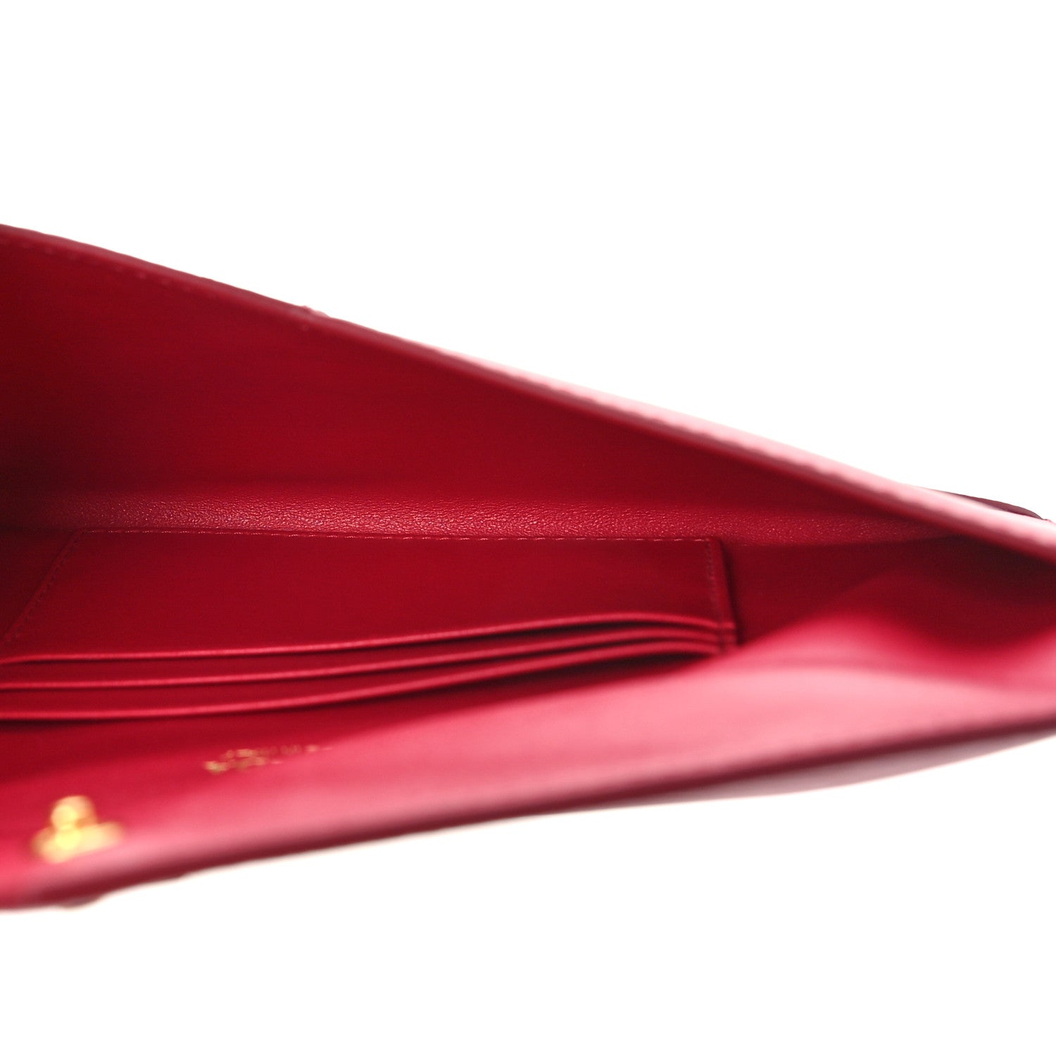Prada Vitello Move Envelope Wallet Peonia 5 of 9