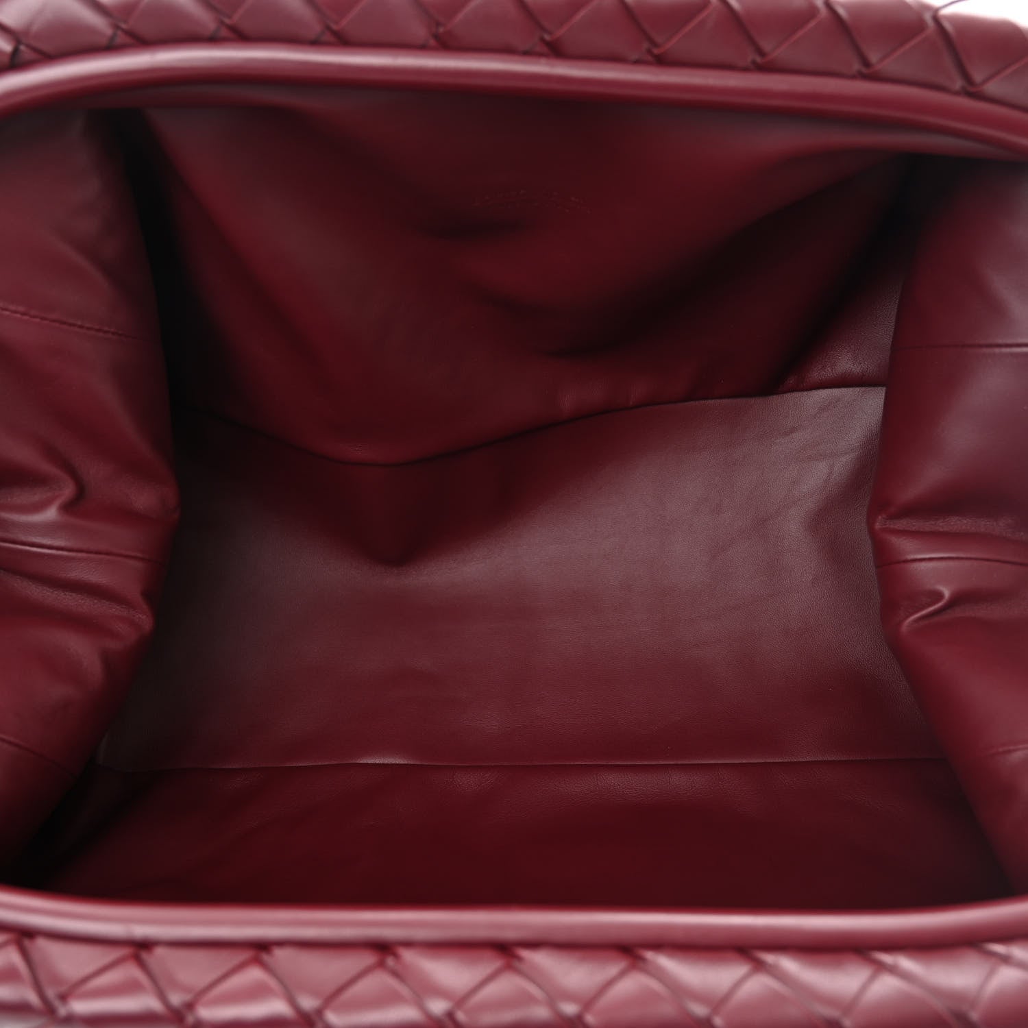 Bottega Veneta Nappa Intrecciato Maxi The Lauren 1980 Clutch Barolo 5 of 10