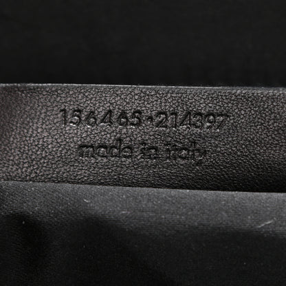 Saint Laurent Textured Patent Calfskin Medium Muse Black 14 of 20