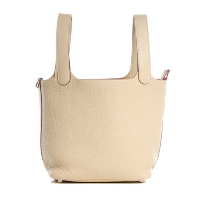 Hermes Taurillon Clemence Picotin PM Parchemin 1 of 12