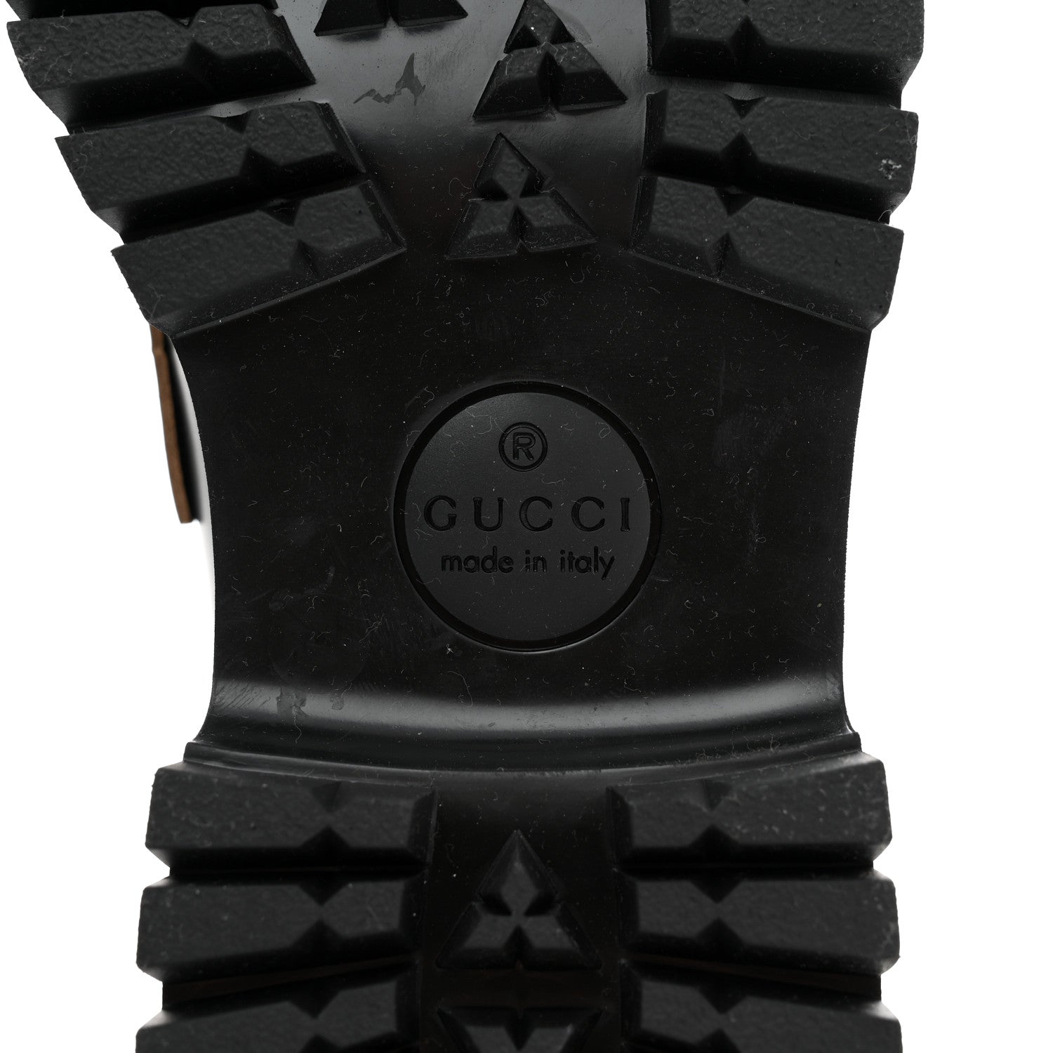 Gucci Cordovan Lux Womens Harald Horsebit 25mm Platform Loafers 37.5 Black 8 of 8