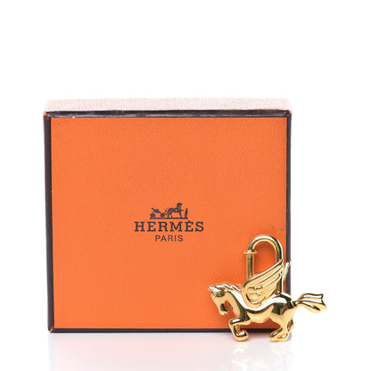 Hermes Pegasus Cadena Lock Gold 7 of 7