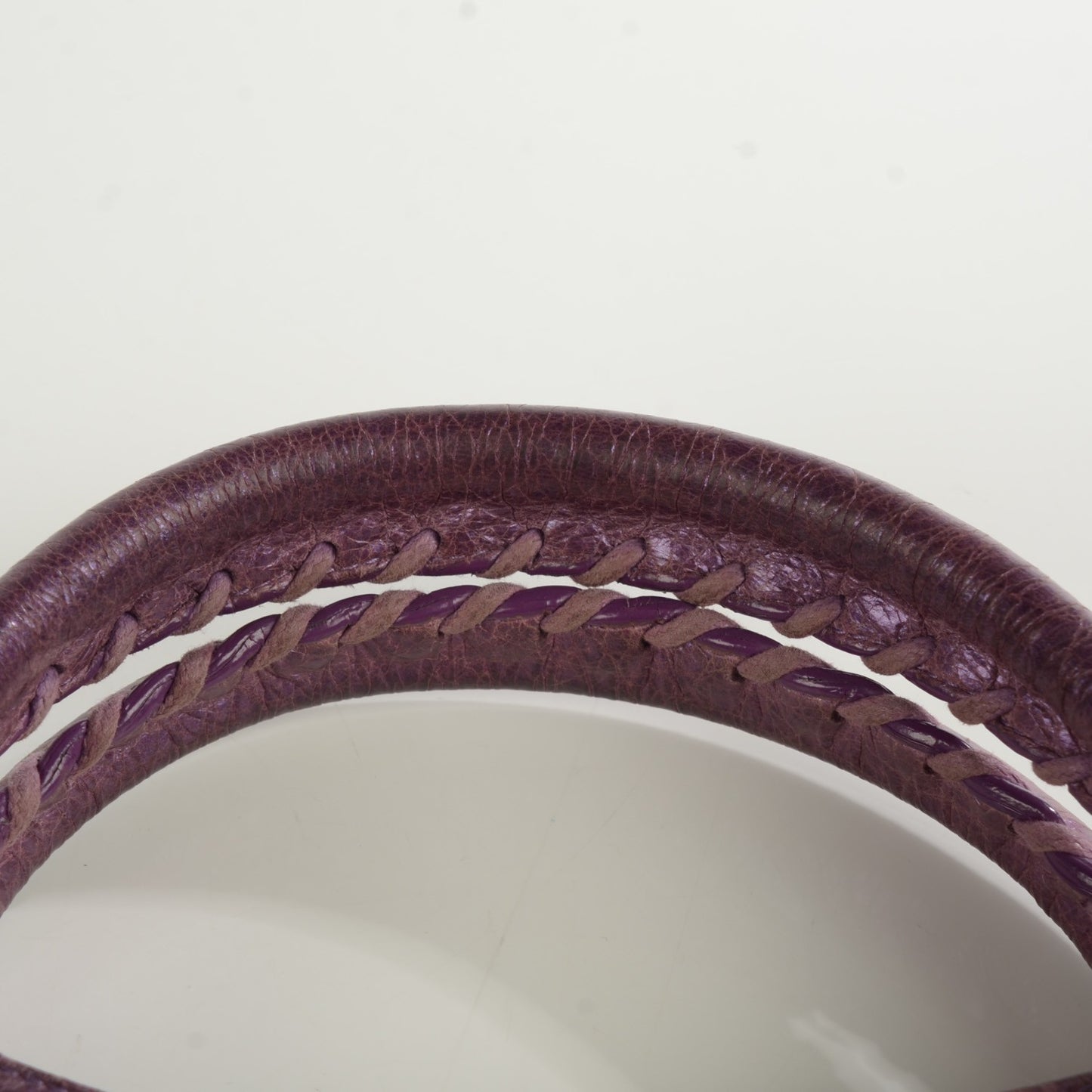 Metallic Agneau Classic Hardware City Purple