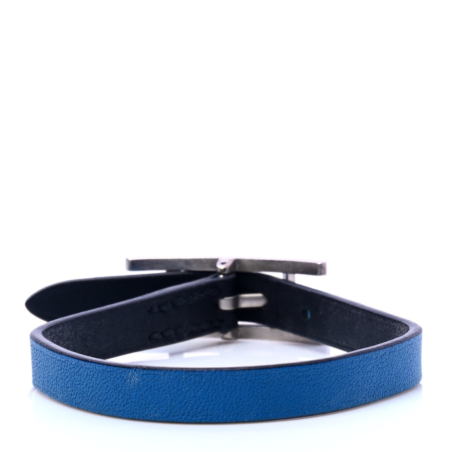 Hermes Swift Behapi Single Tour Bracelet Bleu Hydra Black 2 of 6