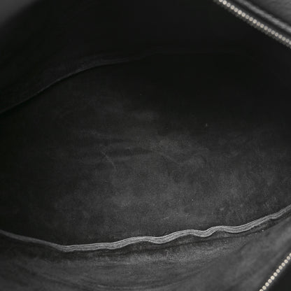 The Row Grained Calfskin Large Slouchy Banana Bag Black 5 of 10