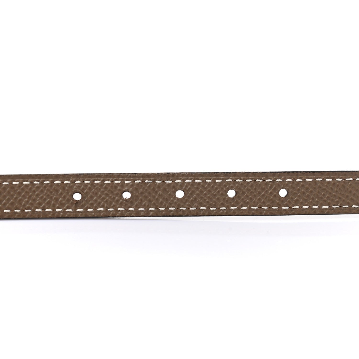 Hermes Swift Epsom 13mm Ancre Belt 80 Black Etoupe 3 of 7
