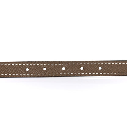 Hermes Swift Epsom 13mm Ancre Belt 80 Black Etoupe 3 of 7