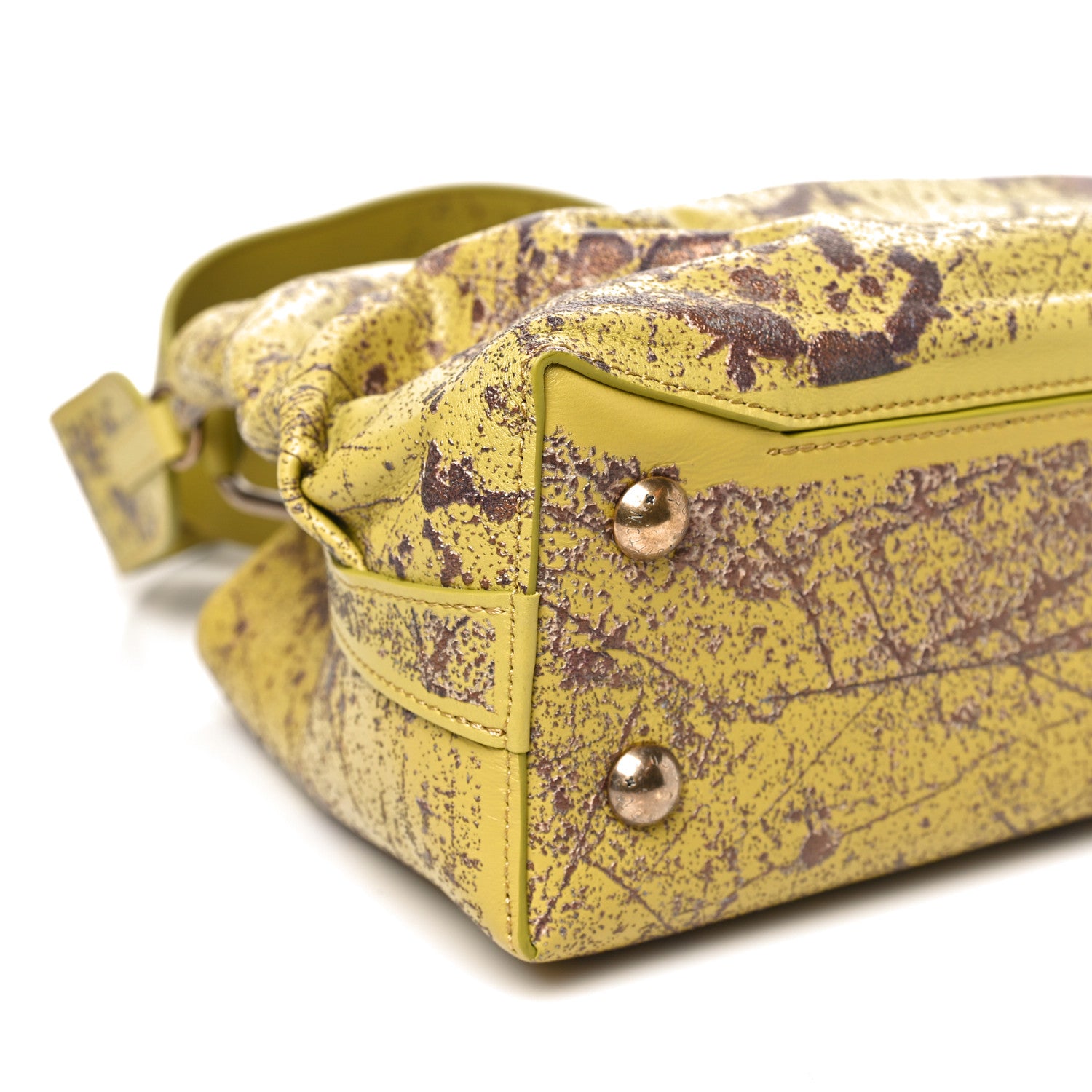 Louis Vuitton X KENNEDY YANKO Taurillon Artycapucines MM Chartreuse 9 of 11
