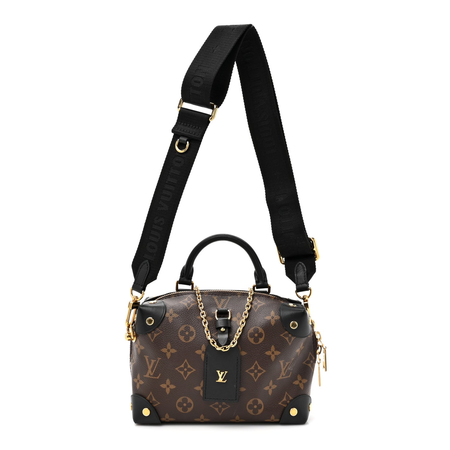 Monogram Petite Malle Souple Black