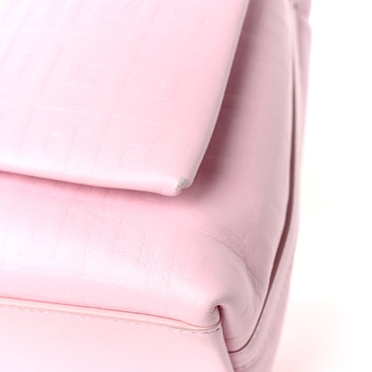 Givenchy Soft Calfskin 4G Embossed Medium Shoulder Bag Pale Pink 11 of 11