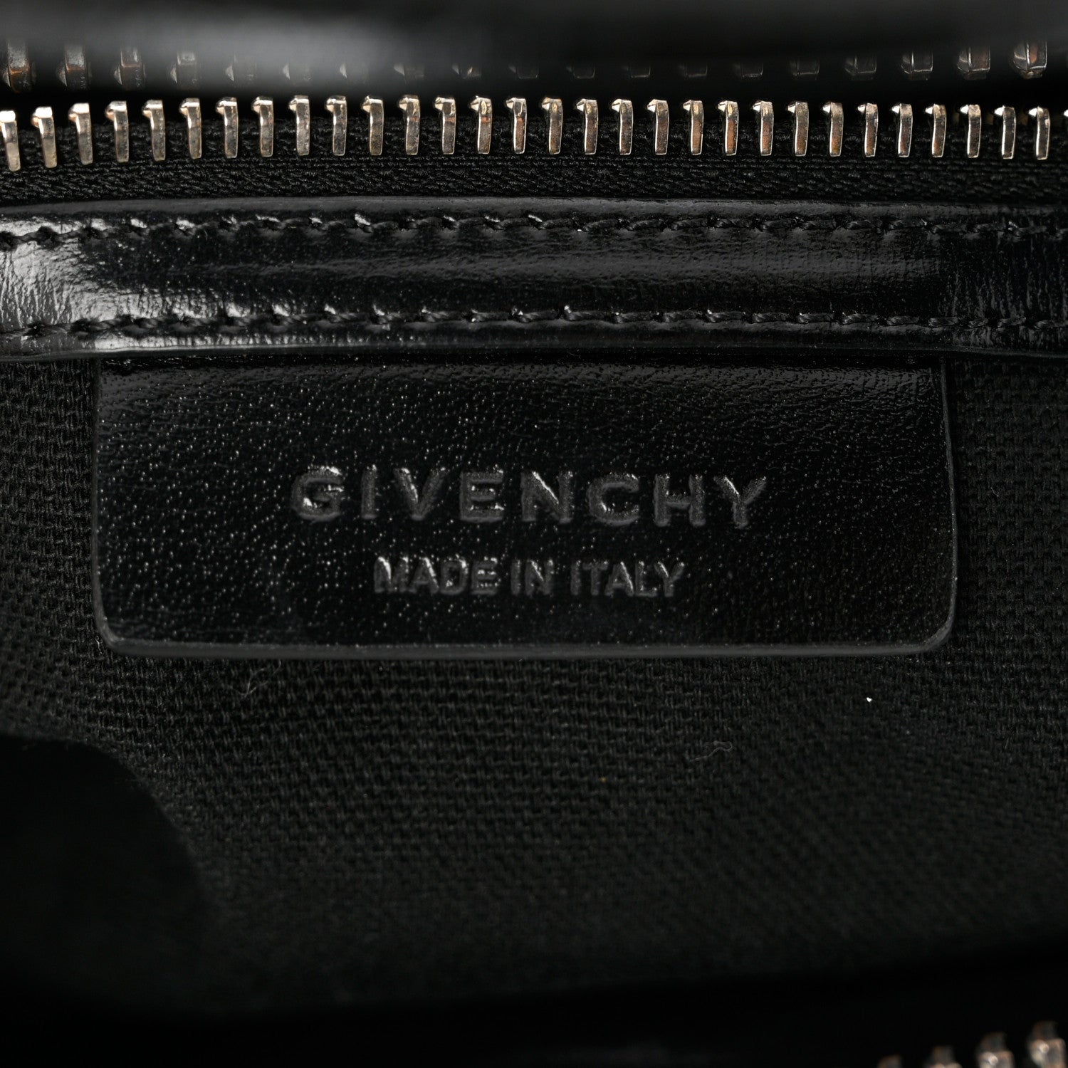 Givenchy Shiny Lord Calfskin Medium Antigona Black 6 of 10