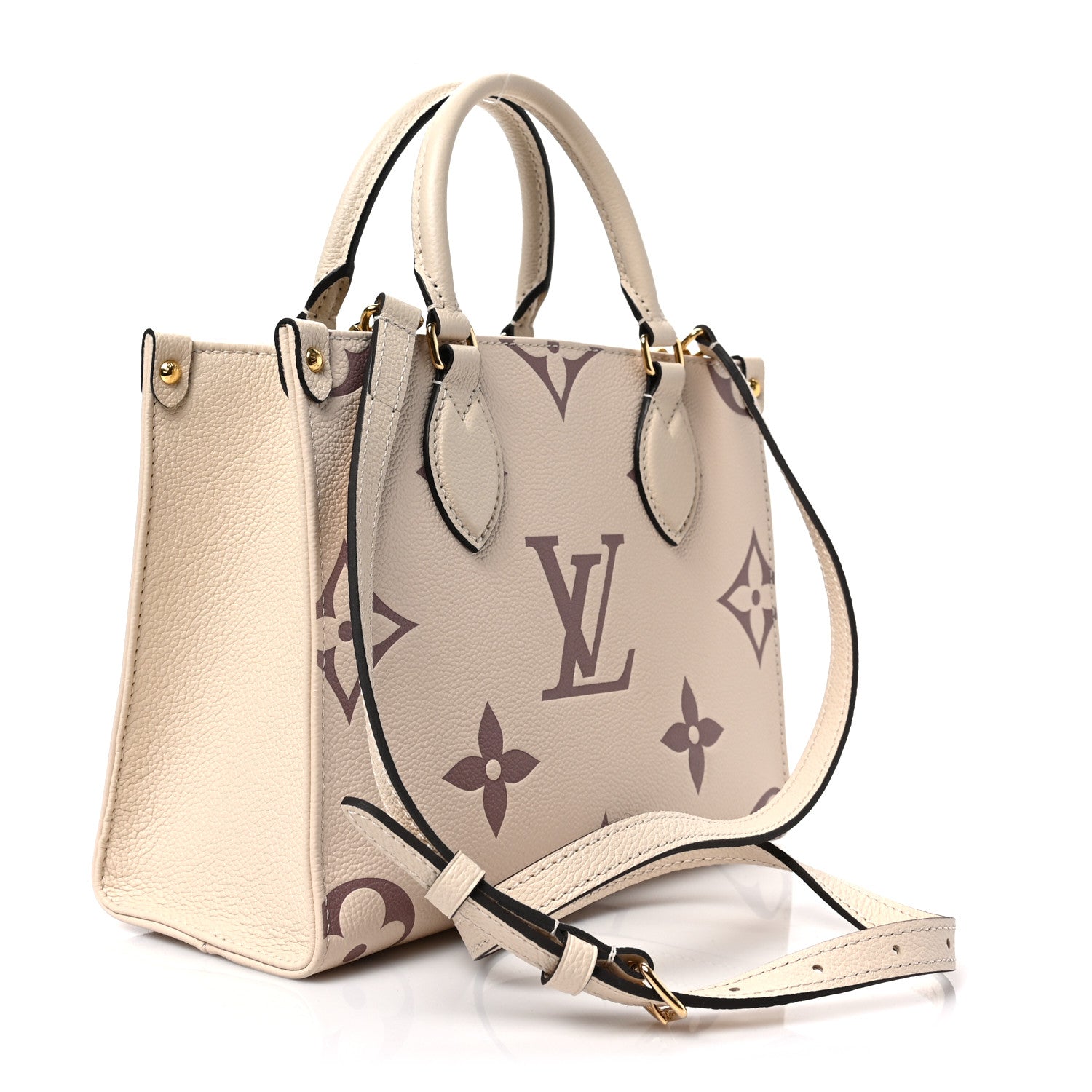 Louis Vuitton Empreinte Monogram Giant Onthego PM Creme Bois de Rose 2 of 6