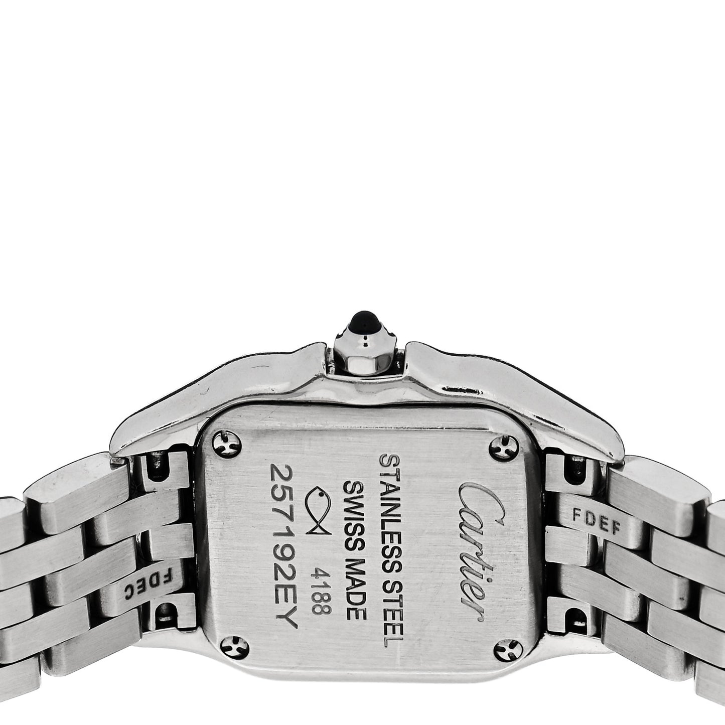 Stainless Steel 19mm Panthere Quartz Watch