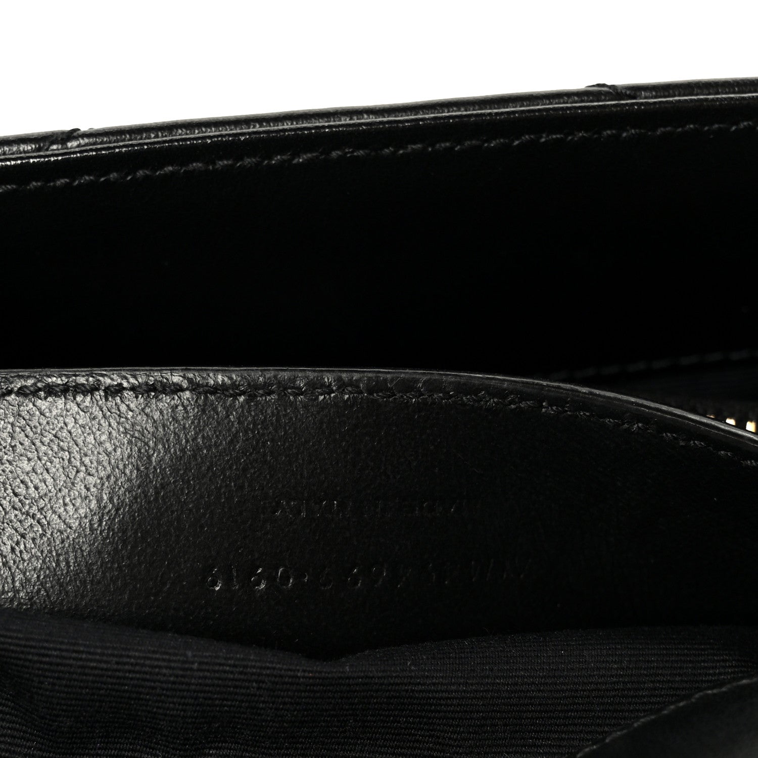 Saint Laurent Calfskin Y Quilted Monogram Small Loulou Chain Satchel Black 9 of 12