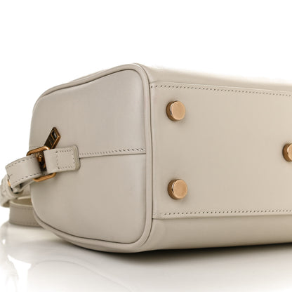Saint Laurent Calfskin Classic Baby Duffle Dove White 9 of 12