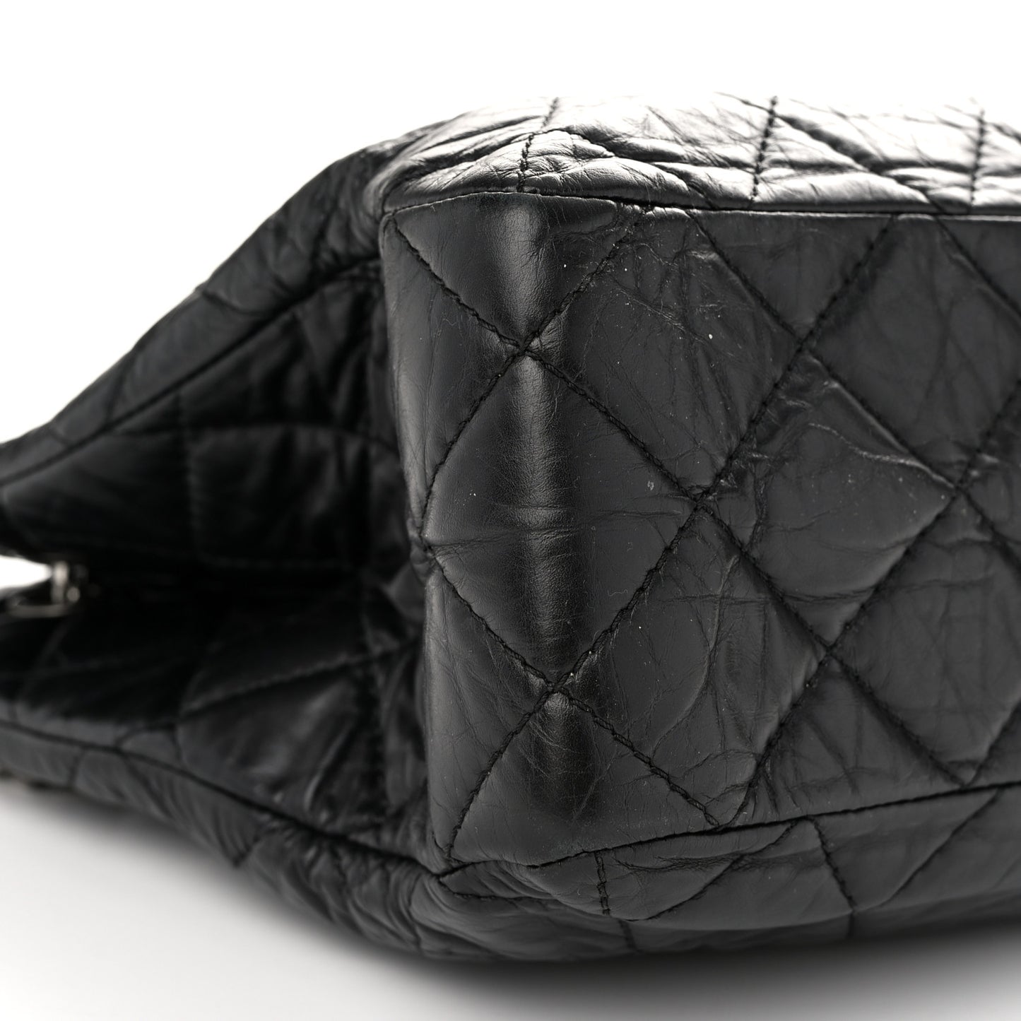 Aged Calfskin Reissue 2.55 Tote Black