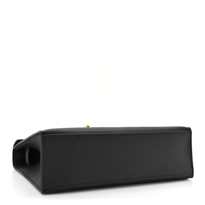 Hermes Swift Kelly Pochette Clutch Black 4 of 8