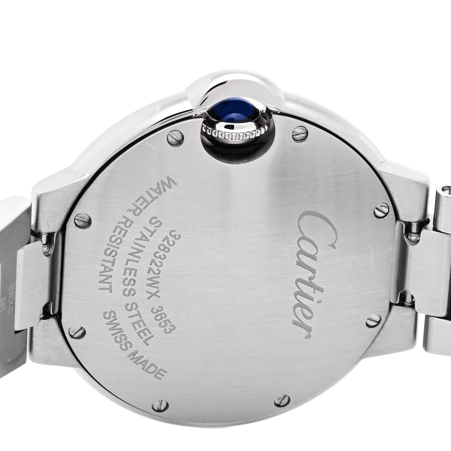 Cartier Stainless Steel 33mm Ballon Bleu De Cartier Automatic Watch 4 of 5