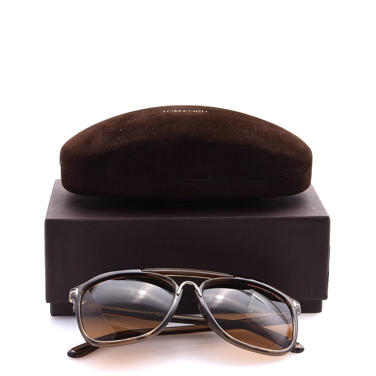 Cade Aviator Sunglasses TF300 Brown