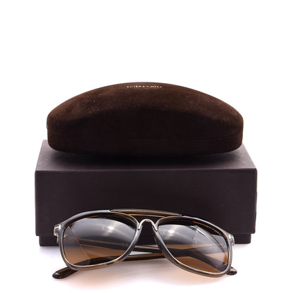 Tom Ford Cade Aviator Sunglasses TF300 Brown 8 of 8